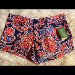 Lilly Pulitzer BRAND NEW Walsh Shorts size 6